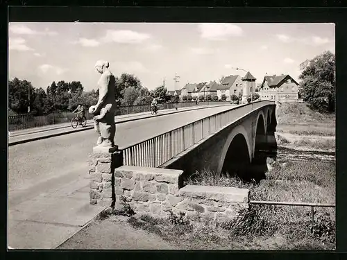 AK Raguhn /Kr. Bitterfeld, Brücke des Friedens