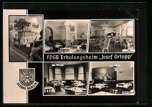 AK Bansin, FDGB Erholungsheim Josef Orlopp