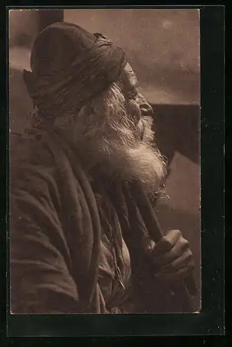 AK Ein 110-jähriger Jude in Tiberias
