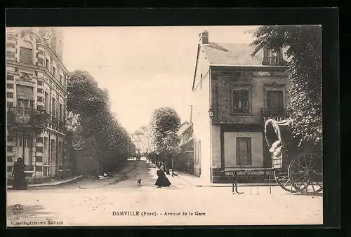 AK Damville, Avenue de la Gare