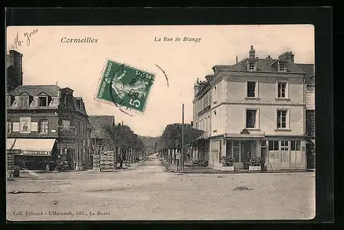AK Cormeilles, La Rue de Blangy