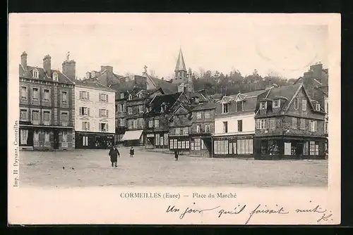 AK Cormeilles, Place du Marché