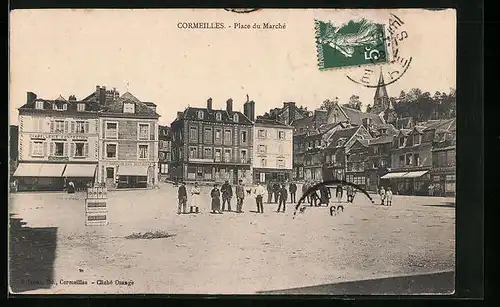 AK Cormeilles, Place du Marché