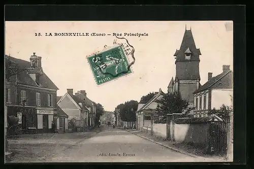 AK La Bonneville, Rue Principale