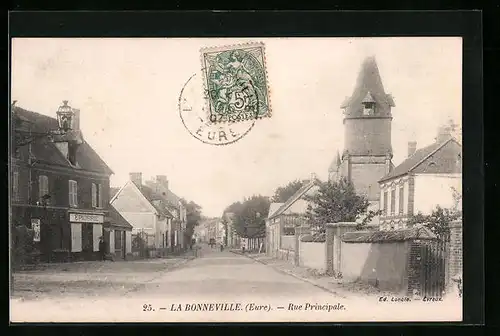 AK La Bonneville, Rue Principale