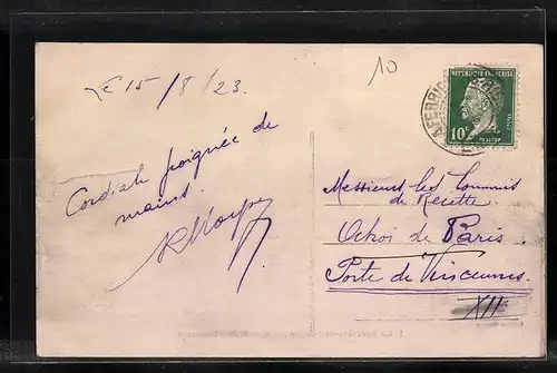 AK La Ferrière-sur-Risle, Maison Normande