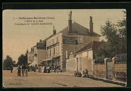 AK Nuits-sous-Ravières, L`Hotel de la Gare