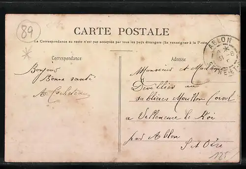 AK Subligny, Le Cafe de la Gare