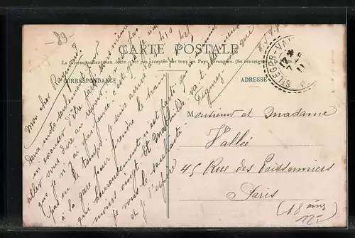 AK Quarré-les-Tombes, Un Jour de Foire