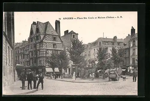 AK Angers, Place Ste Croix et Maison d'Adam