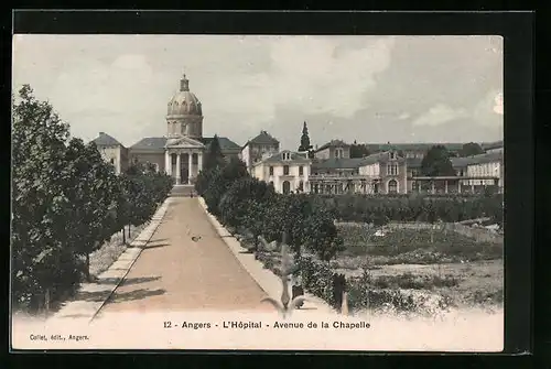 AK Angers, L'Hopital, Avenue de la Chapelle