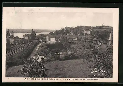 AK La Pointe-Bouchemaine, Une vue d'ensemble de Chantourteau