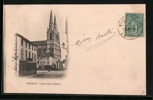 AK Cholet, Eglise Notre-Dame