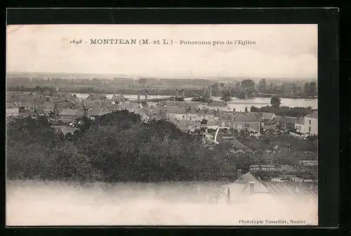 AK Montjean, Panorama pris de l'Eglise