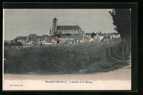 AK Montjean, L'Eglise et le Bourg