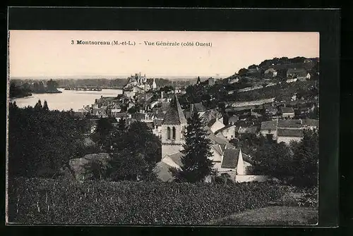 AK Montsoreau, Vue Generale