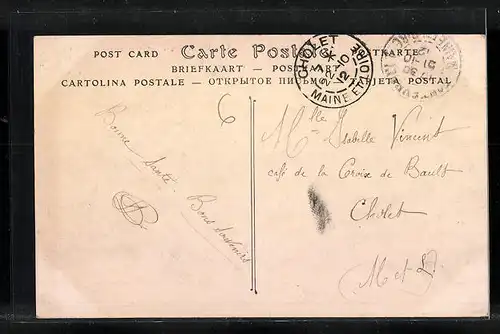 AK Fontevrault, Ancienne Abbaye, vue d'ensemble