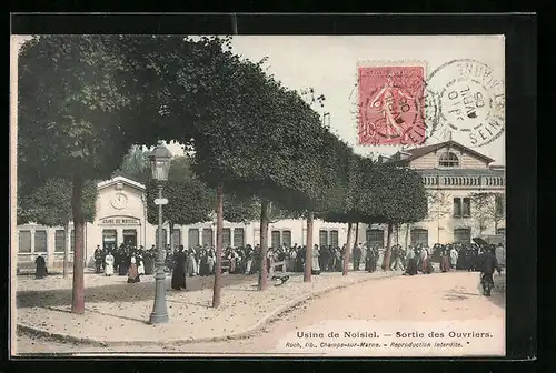 AK Noisiel, Usine, Sortie des Ouvriers