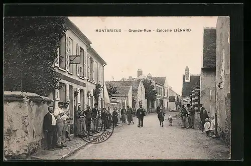 AK Montbrieux, Grande-Rue, Épicerie Liénard