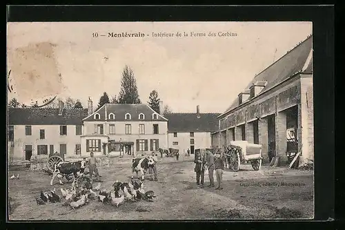 AK Montévrain, Intérieur de la Ferme des Corbins