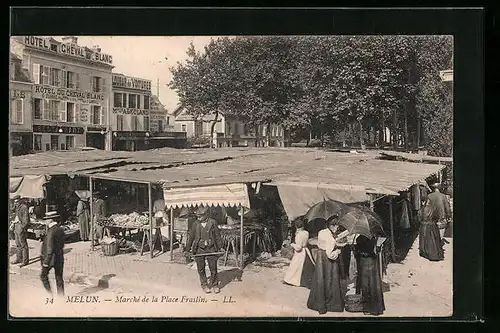 AK Melun, Marché de la Place Fraslin