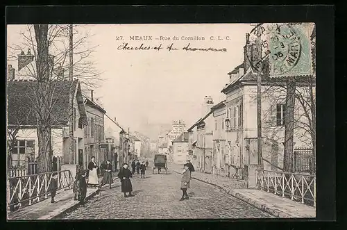 AK Meaux, Rue du Cornillon