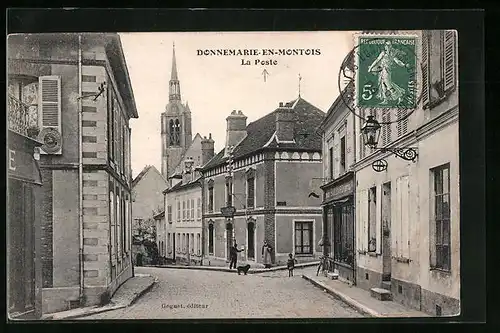 AK Donnemarie-en-Montois, La Poste