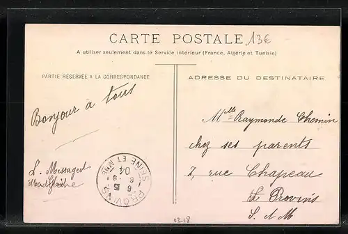 AK Guignes-Rabutin, Rue du Gué