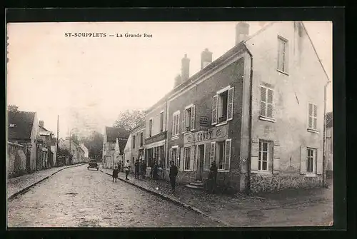AK Saint-Soupplets, La Grande Rue