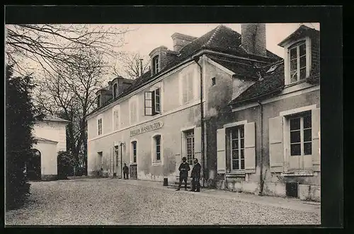 AK Champagne-sur-Seine, Écle Lafayette, Pavillon Washington