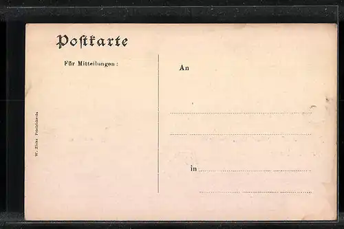 AK Friedrichroda, Pension u. Logierhaus Opitz, Herzogsweg