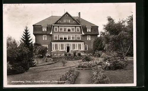 AK Masserberg /Thür., Hotel-Pension Schauinsland