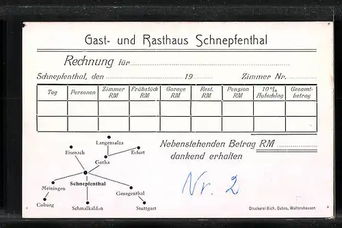 AK Schnepfenthal-Rödichen i. Thür., Gasthaus Schnepfenthal mit Aussenbereich