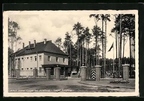 AK Jüterbog, Eingang des Lagers, Kaserne