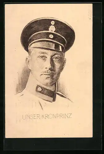 AK Kronprinz Wilhelm von Preussen