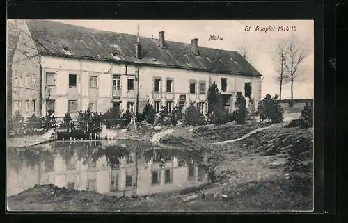 AK St. Souplet, Zerstörte Mühle