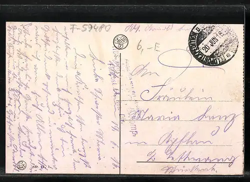 AK La Bassée, Rue de la Porte d`Estaires