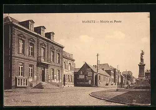 AK Maretz, Mairie et Poste