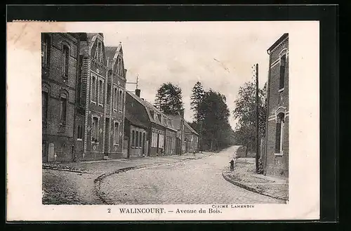 AK Walincourt, Avenue du Bois