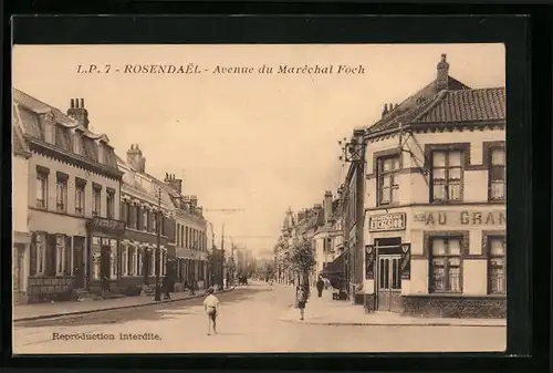 AK Rosendael, Avenue du Maréchal Foch