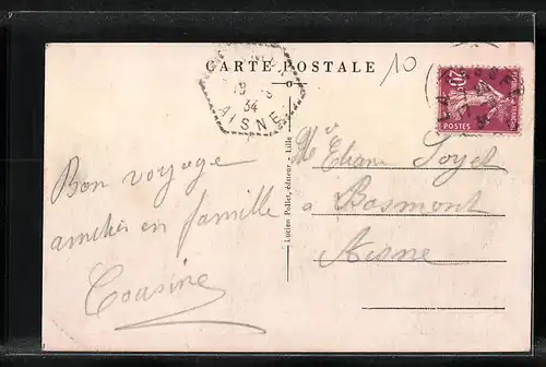 AK La Bassée, Rue d`Estaires