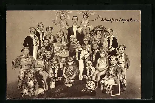 AK Schaefers Liliput Revue, Liliputaner