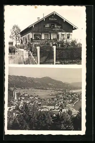AK Bad Tölz, Hotel-Pension Loni, Ortsansicht