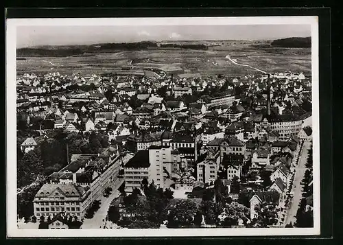 AK Schwenningen /Schwarzwald, Fliegeraufnahme des Ortes