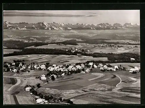 AK Strittmatt /Schwarzwald, Fliegeraufnahme des Ortes