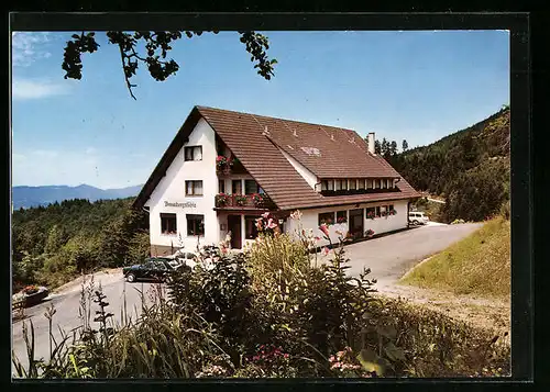 AK Ibach-Löcherberg /Schwarzwald, Berggasthaus Braunbergstüble im Grünen