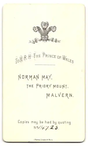 Fotografie Norman May, Malvern, The Pridry Mount, Gestandener Mann mit grauer Schifferkrause