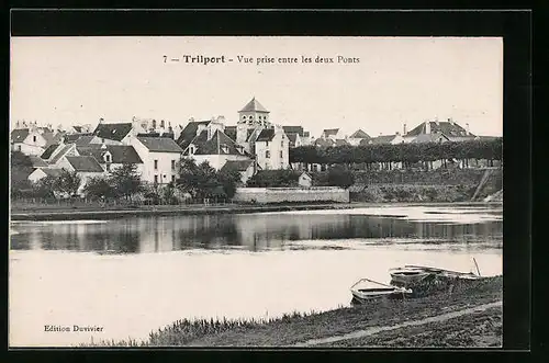 AK Trilport, Vue prise entre les deux Ponts