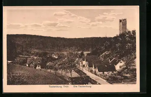 AK Tautenburg /Thür., Die Tautenburg