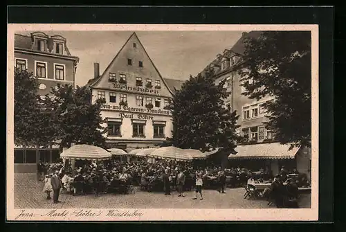 AK Jena, Gasthaus Göhre`s Weinstuben und Markt